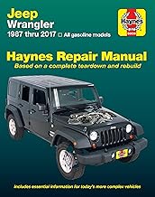 Jeep Wrangler 4-cyl & 6-cyl Gas Engine, 2WD & 4WD Models (87-17) Haynes Repair M for Jeep JK