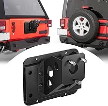 Adjustable Spare Tire Lift Compatible with 2007-2018 Jeep Wrangler JK JKU Unlimi for Jeep JK