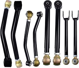 Adjustable Control Arms for 2007-2018 Jeep Wrangler JK Front and Rear 0-6