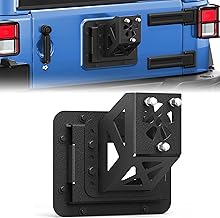 JK Tire Carrier for 2007-2018 Jeep Wrangler JK/JKU, Fits Up to 37