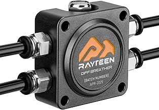 Differential Breather Kit – High-Flow Axle Vent Air Pressure in Differentials, T for Jeep JK